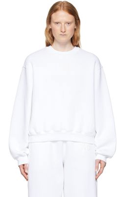 alexanderwang.t White Cotton Sweatshirt