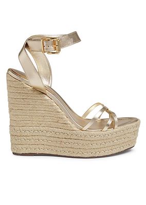 Alexandra Leather Platform Sandals