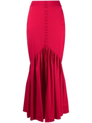 Alexandra Miro high-waisted tailored skirt - Pink