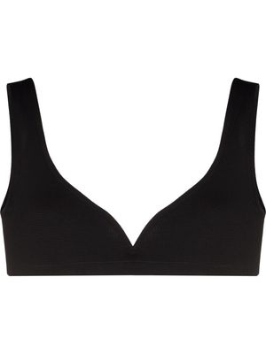Alexandra Miro Kamala sweetheart neck bikini top - Black