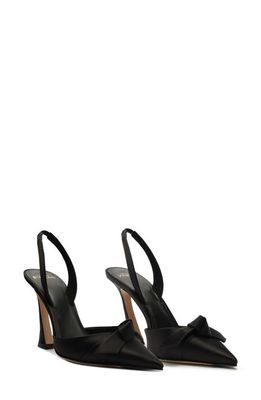 Alexandre Birman Clarita Bell Pointed Toe Slingback Pump in Black