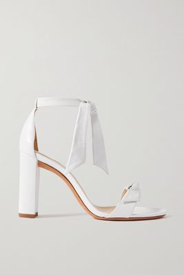 Alexandre Birman - Clarita Bow-embellished Leather Sandals - White