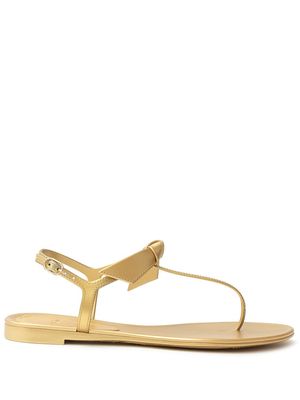 Alexandre Birman Clarita jelly thong sandals - Gold