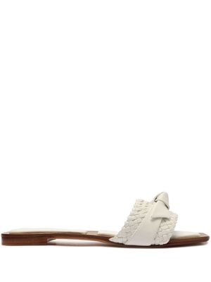 Alexandre Birman Clarita open toe slides - White