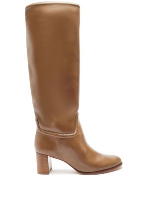 Alexandre Birman Lauren 60mm leather boots - Brown