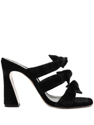 Alexandre Birman Lolita Square 90 leather sandals - Black