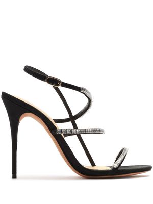 Alexandre Birman Sally Zircone high-heel sandals - Black