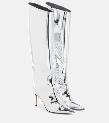 Alexandre Vauthier Alex 105 metallic knee-high boots