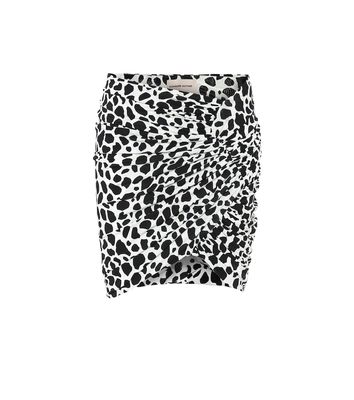 Alexandre Vauthier Animal-print stretch-jersey miniskirt