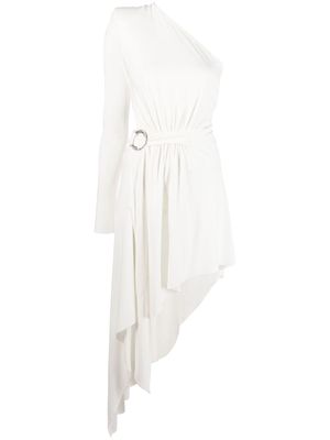 Alexandre Vauthier asymmetric one-shoulder dress - White