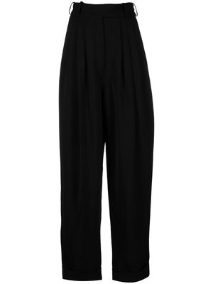 Alexandre Vauthier boyfriend high-waisted suit trousers - Black