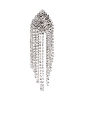 Alexandre Vauthier Cascade crystal-embellished earrings - Silver