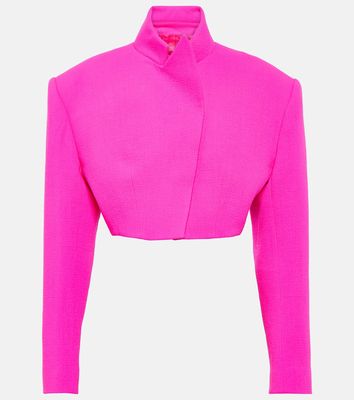 Alexandre Vauthier Cropped wool jacket