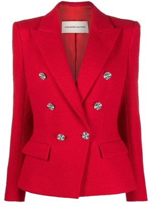 Alexandre Vauthier double-breasted blazer - Red