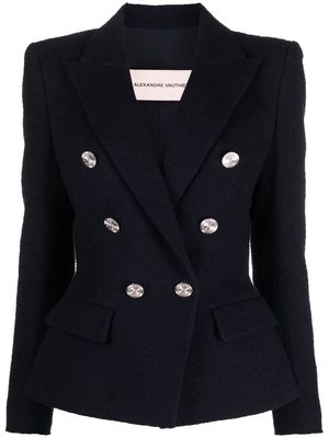 Alexandre Vauthier double-breasted jacket - Blue