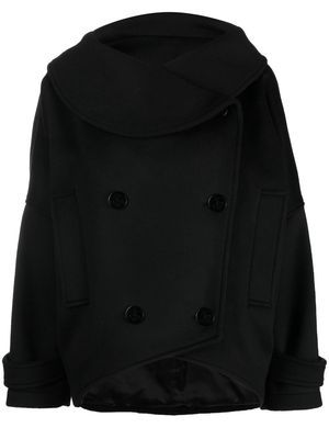 Alexandre Vauthier double-breasted oversized jacket - Black