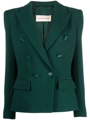 Alexandre Vauthier double-breasted wool blazer - Green