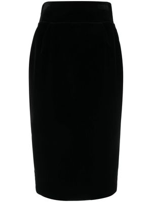 Alexandre Vauthier high-waisted pencil skirt - Black