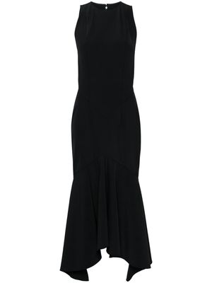 Alexandre Vauthier seam-detailed flared maxi dress - Black