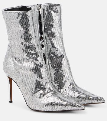 Alexandre Vauthier Sequined ankle boots