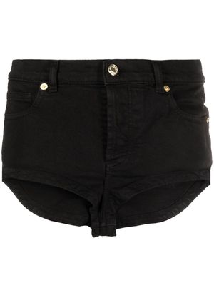 Alexandre Vauthier thigh-length denim shorts - Black