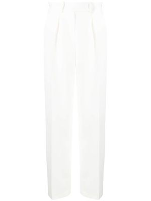 Alexandre Vauthier wide-leg tailored trousers - White