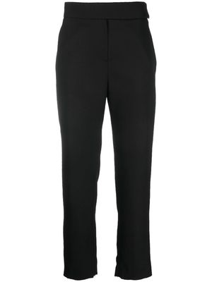 Alexandre Vauthier wool tapered trousers - Black