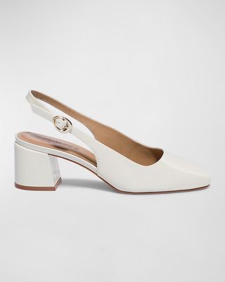 Alexia Patent Slingback Pumps