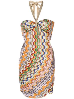 Alexis Azores knitted dress - Multicolour