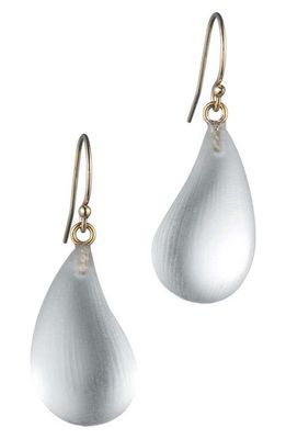 Alexis Bittar Essentials Dewdrop Earrings in Silver