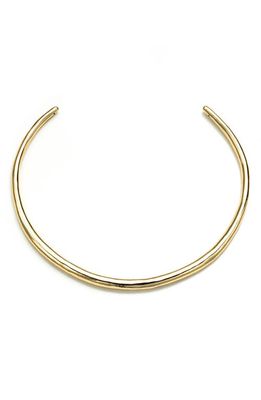 Alexis Bittar Essentials Thin Collar Necklace in Gold