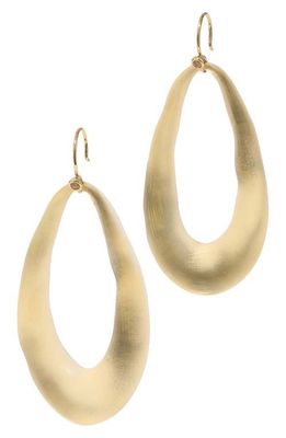 Alexis Bittar Lucite Drop Earrings in Gold