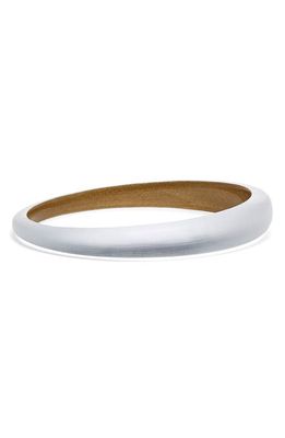 Alexis Bittar 'Lucite®' Skinny Tapered Bangle in Silver