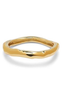 Alexis Bittar Molten Bangle Bracelet in Gold