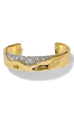 Alexis Bittar Solanales Crystal Cuff Bracelet in Crystals/Gold