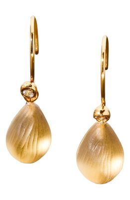 Alexis Bittar Teardrop Earrings in Gold