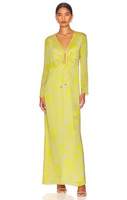 Alexis Elmina Dress in Yellow