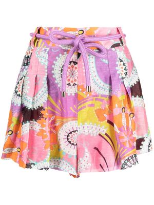 Alexis floral-print shorts. - Multicolour