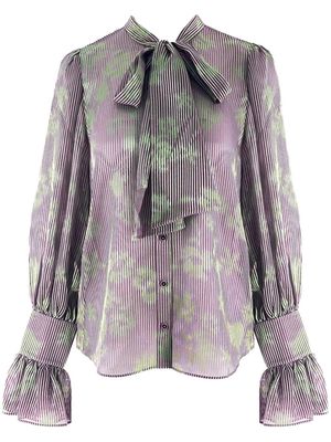 Alexis Francisca floral-print blouse - Purple