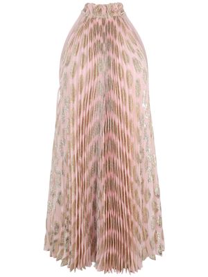 Alexis Isatta murex shell-print minidress - Pink
