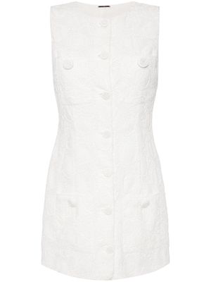 Alexis Layla sleeveless minidress - White