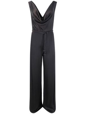 Alexis Sare knot-detail jumpsuit - Black