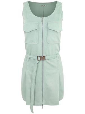 Alexis Taylee belted minidress - Green