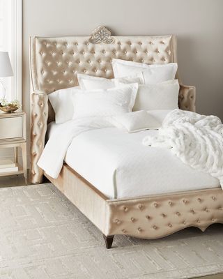 Alexis Tufted King Bed