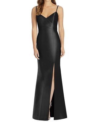 Alfred Sung Women's Bridesmaid Dress D758 in Black