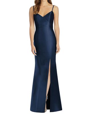 Alfred Sung Women's Bridesmaid Dress D758 in Midnight