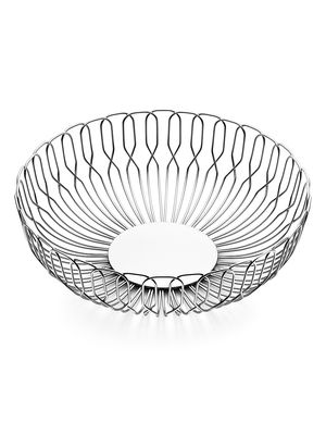 Alfredo Stainless Steel Bread Basket - Size Small - Size Small