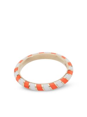 Alice Cicolini 14kt yellow gold Candy band ring - Orange