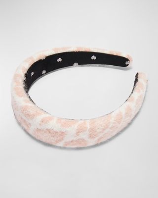 Alice Leopard Knit Headband