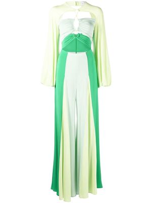 Alice McCall In Tulum panelled jumpsuit - Green